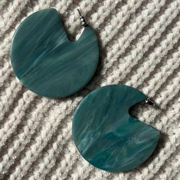 Machete Clare Disc earrings in Jadeite - Picture 2 of 4